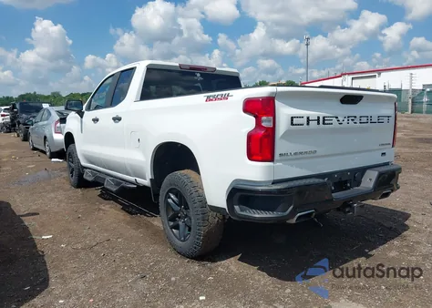 2020 Chevrolet Silverado 1500 4Wd Double Cab Standard Bed Custom Trail Boss из США, поврежденный, VIN 1GCRYCEF9LZ176799